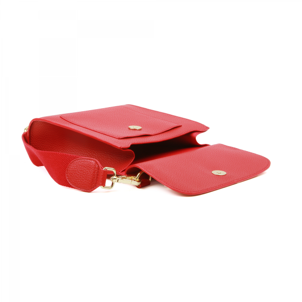 Alice Wheeler Bloomsbury Cross Body Bag - Red